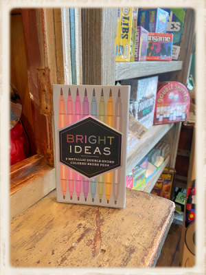 Bright Ideas Double Ended Metallic Pens