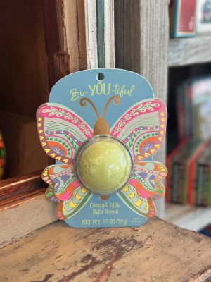 Butterfly Coconut Milk Bath Bomb