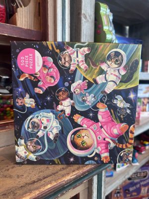 A Space Meowdyssey 500 Piece Puzzle