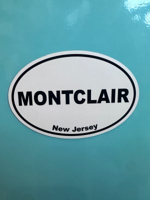 Oval Montclair Car Magnet
