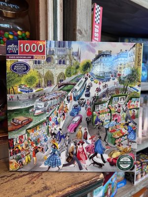 Paris Bookseller 1000 Piece Puzzle