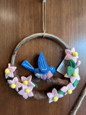 Felt Bluebird Wall Decoration