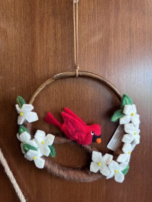 Felt Cardinal Wall Decoration