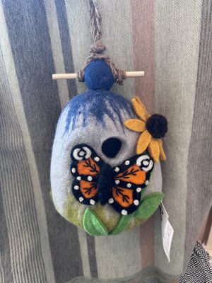 Felt Bird House