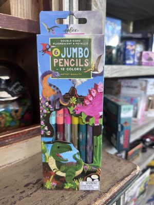 Dinosaur Jumbo Colored Pencils