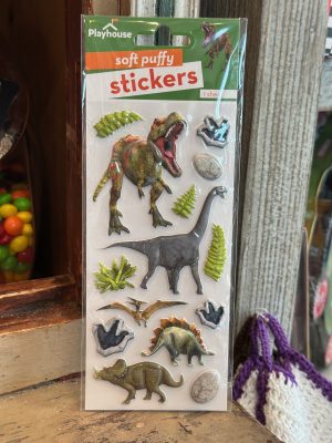 Dinosaur Puffy Stickers