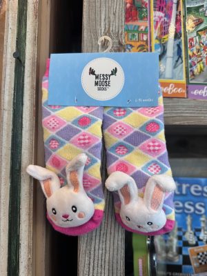 Messy Moose Bunny Socks