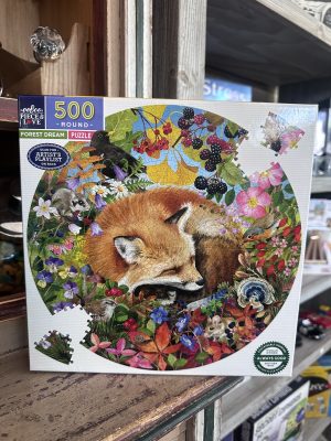 Forest Dream 500 Piece Round Puzzle